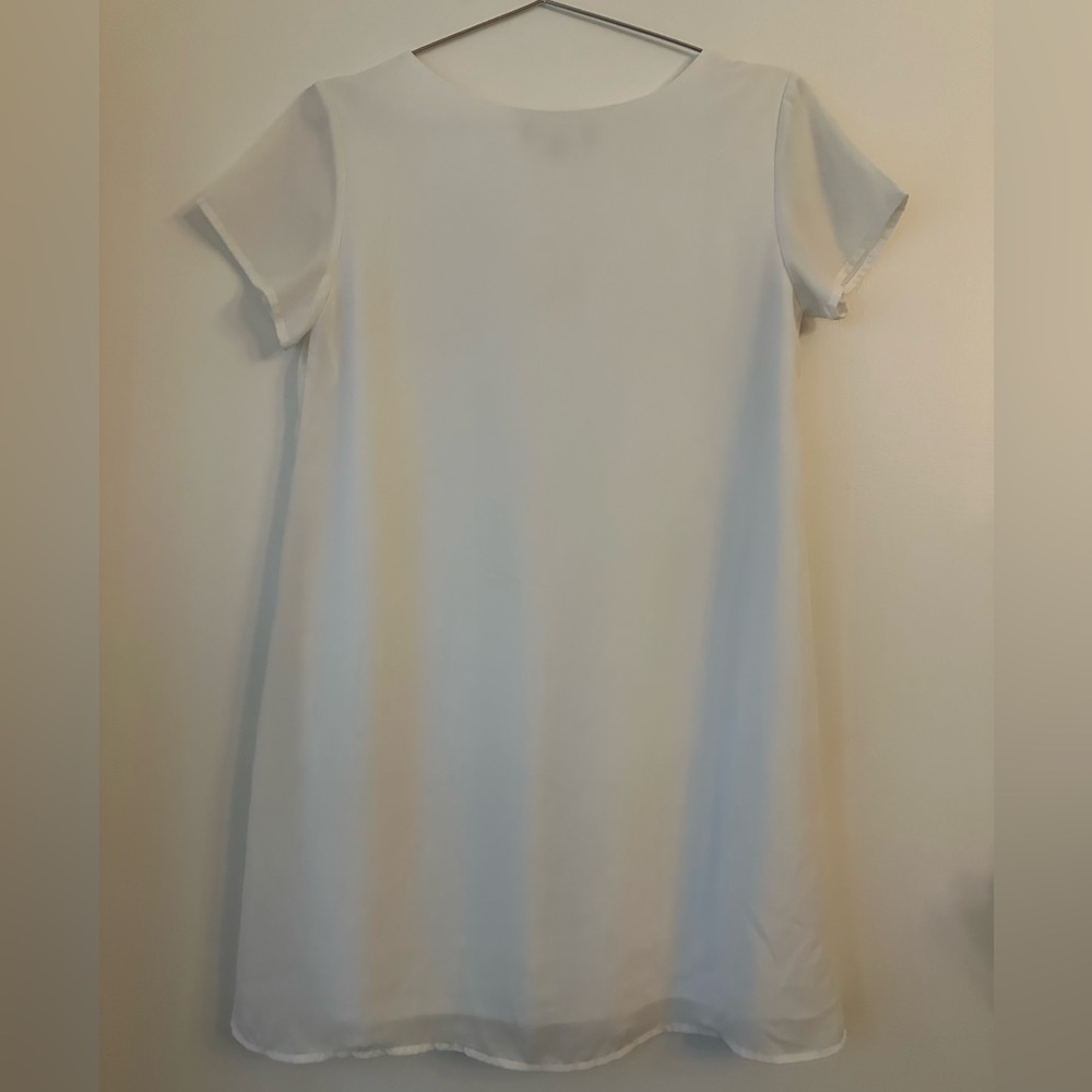 Lulu’s Freestyle White Shift Dress - Picture 3 of 5